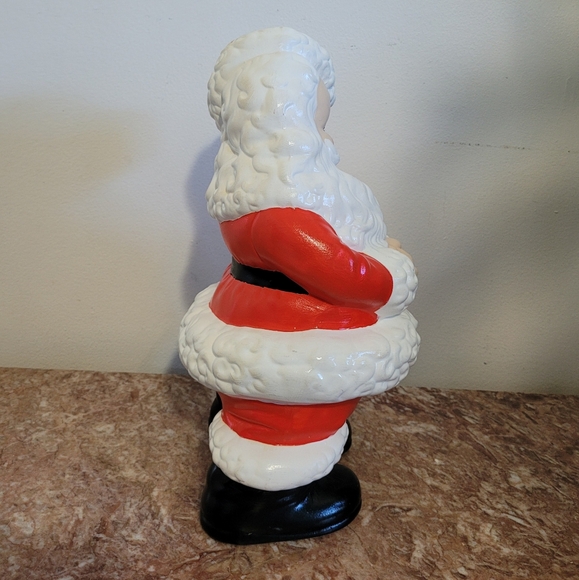 Vintage Winking Ceramic Atlantic Mold Santa Clause - Picture 4 of 7